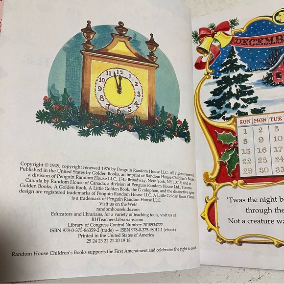 Little Golden Book Christmas Books Lot of 2 - Picture 7 of 9